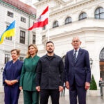 Ukrainian President Volodymyr Zelenskyy Meets Austrian President Van der Bellen