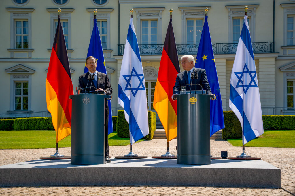 State visit of Israeli President Isaac Herzog to Federal President Frank-Walter Steinmeier (Germany) 2025